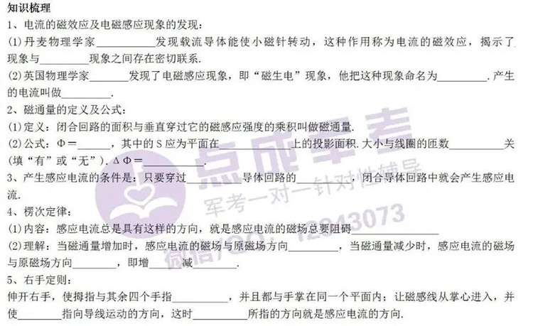 每日一练｜物理-电磁感应现象和楞次定律